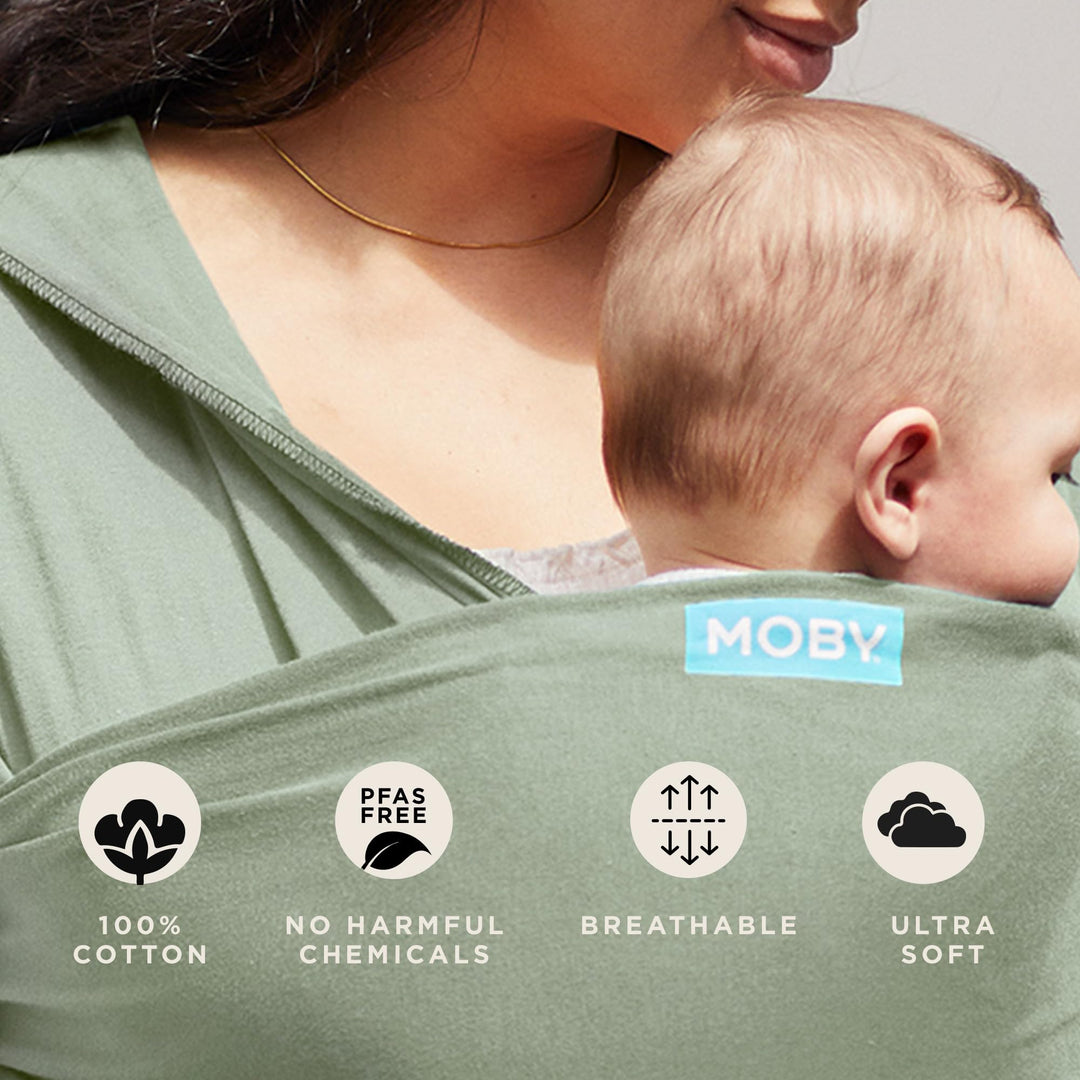 Moby Classic Baby Wrap - Pear