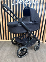 PRE LOVED Cybex Balios 2in1 Travel System - Moon Black