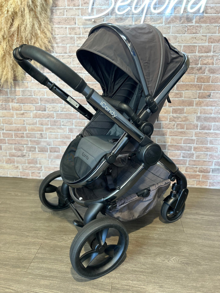 PRE LOVED iCandy Peach Pram & Pushchair - Phantom Twilight