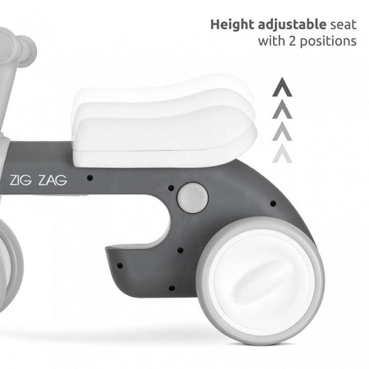 Lorelli Zig Zag Ride On Bike - Grey