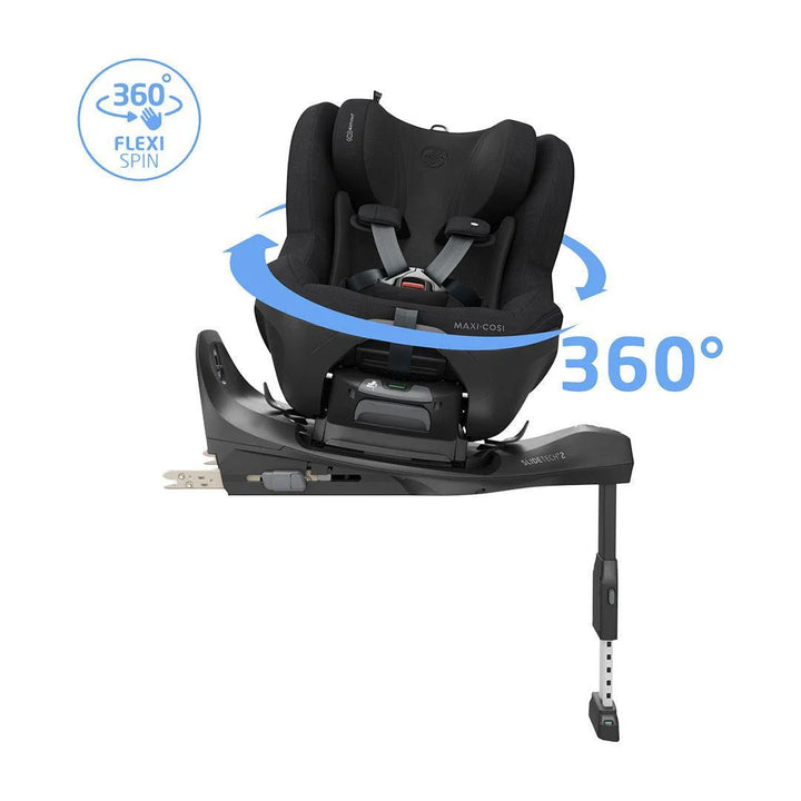 Maxi-Cosi Pearl Slide Pro Car Seat - Authentic Black