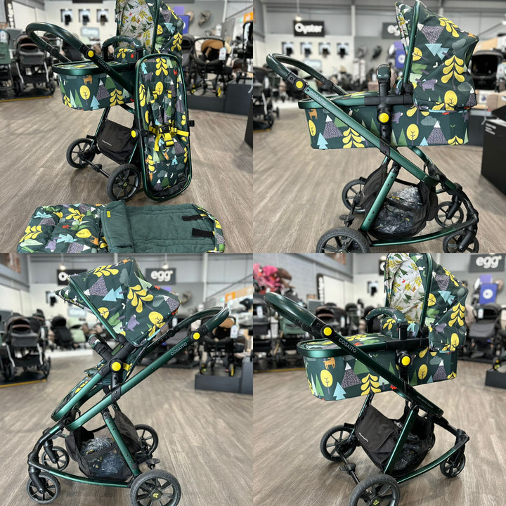 PRE LOVED Cosatto Giggle 3 Pram & Pushchair - Into the Wild + Footmuff