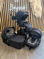 PRE LOVED Nuna Mixx Travel System - Caviar