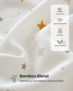 Momcozy Easy Swaddle Wrap 0-3m - Wonder Star