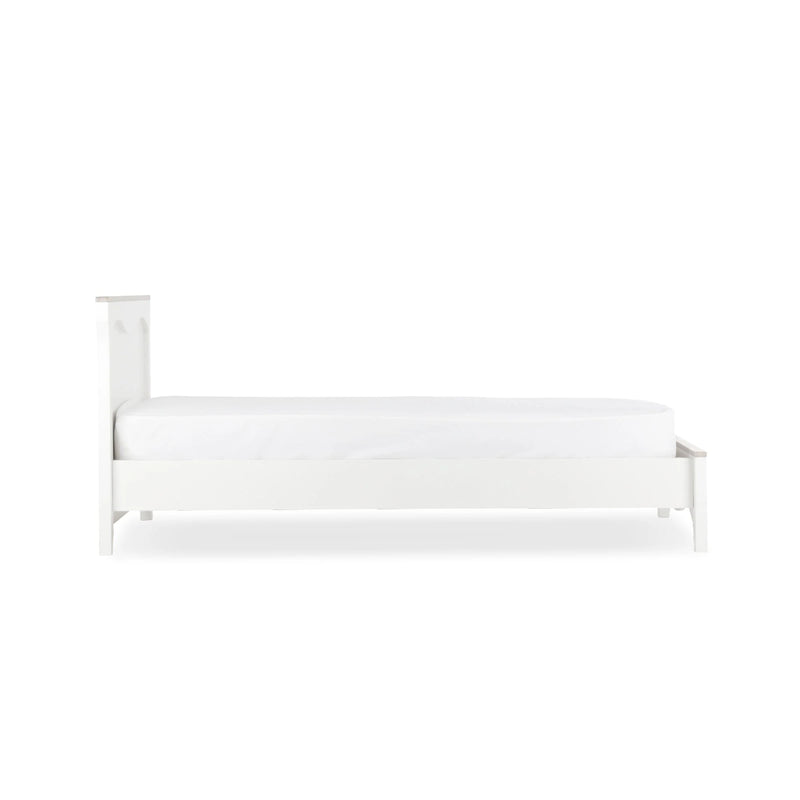 CuddleCo Clara Single Bed - White & Ash