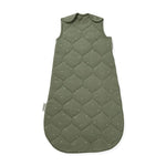 The Little Green Sheep Organic Quilted Baby Sleeping Bag - Juniper with Sage - 2.5 Tog