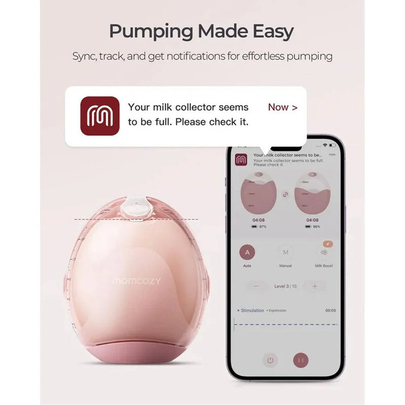 Momcozy Air 1 Ultra-slim Double Breast Pump