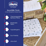 Chicco Twin Crib Set (2 Pieces) - Bamboo
