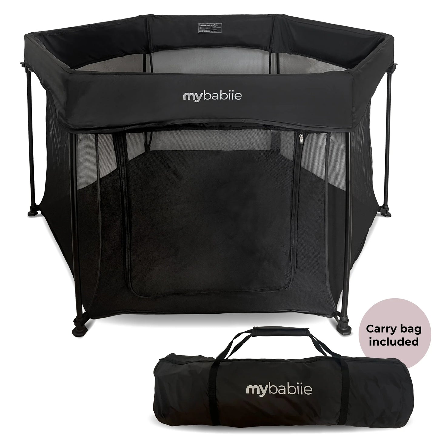 My Babiie Baby Playpen - Black