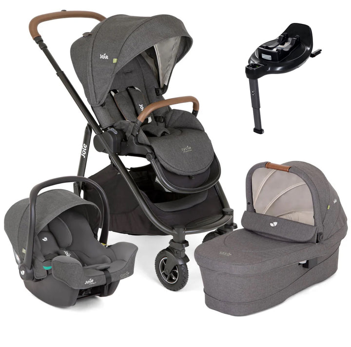 Joie versatrax™ trio Cycle Collection Inc Encore 360 Isofix Base - Shell Grey