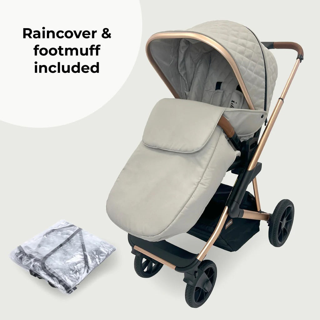 My Babiie MB500i Dani Dyer iSize Travel System - Stone