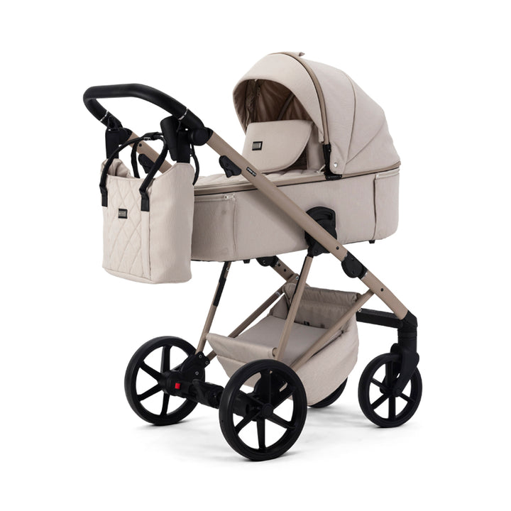 EX DISPLAY Mee-Go Milano Natura 2-in-1 Travel System – Vanilla