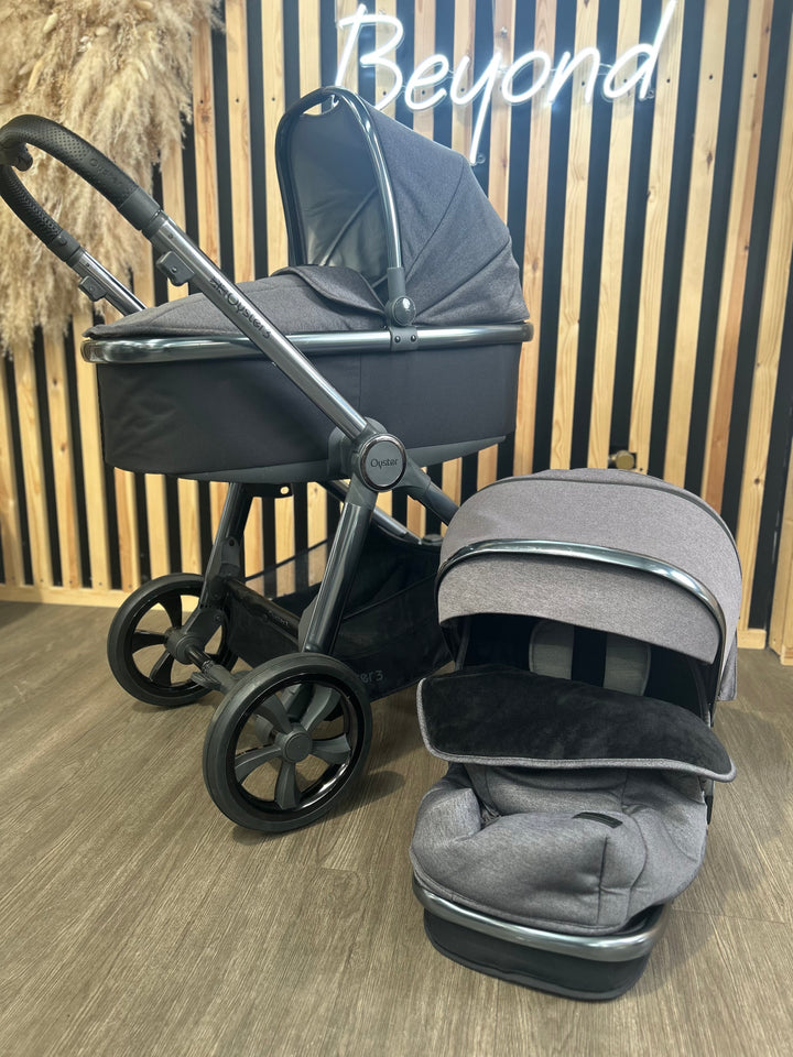PRE LOVED Babystyle Oyster3 Pram + Pushchair - Fossil