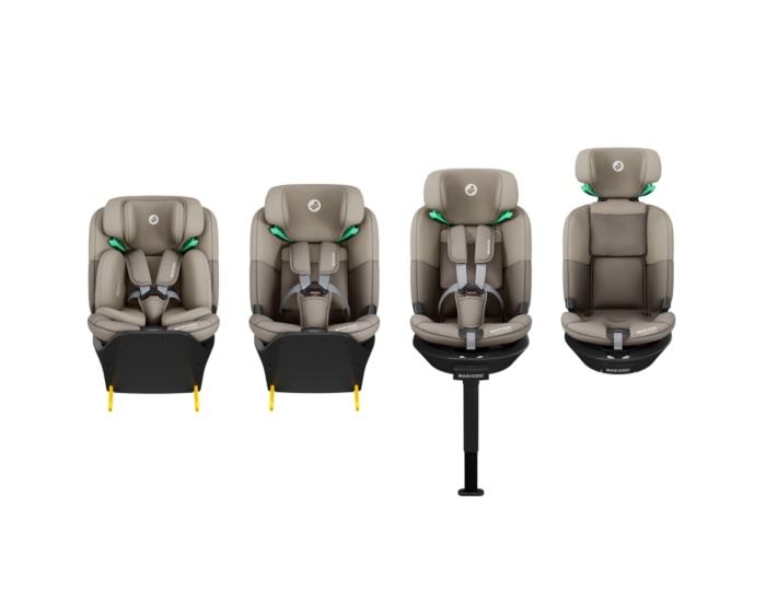 Maxi Cosi Emerald 360 S i-Size Car Seat - Tonal Truffle