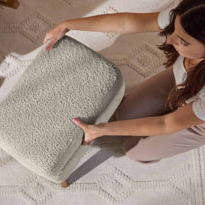 Tutti Bambini Oscar Luxe Rocking Chair & Storage Footstool - Sage