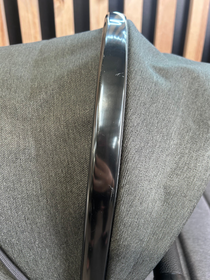 PRE LOVED iCandy Peach 6 Travel System - Dark Grey Twill