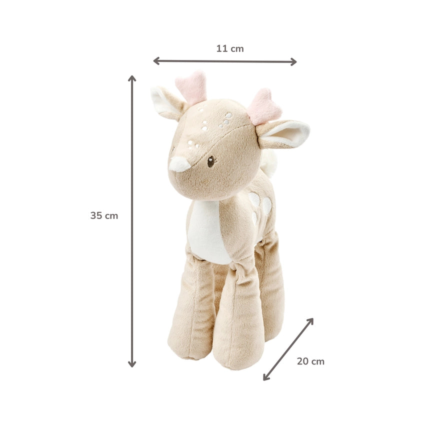 Nattou Fanfan Cuddle Deer 30cm Soft Baby Plush Toy - Beige