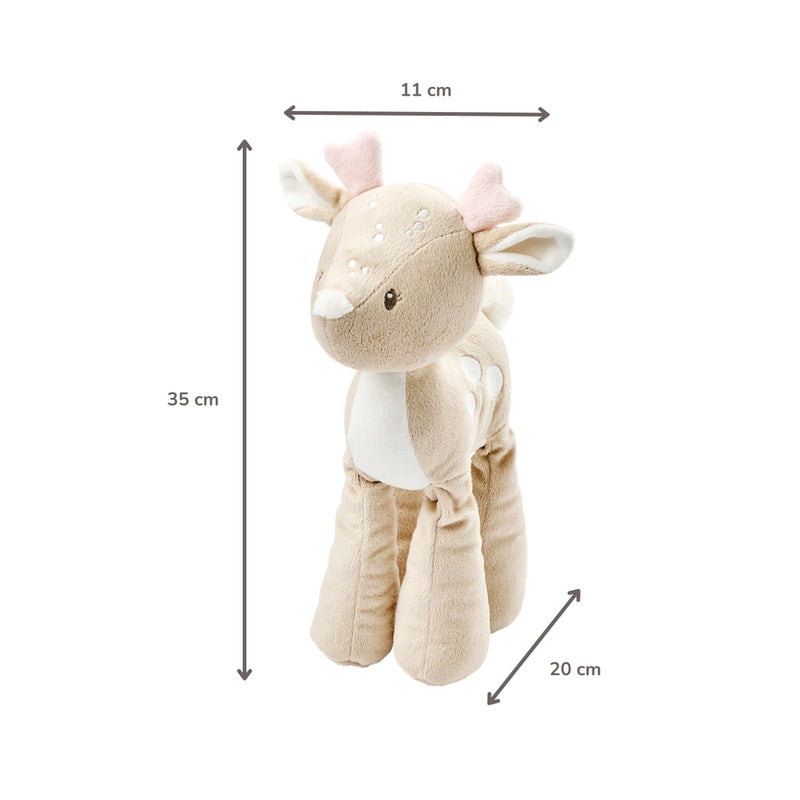 Nattou Fanfan Cuddle Deer 30cm Soft Baby Plush Toy - Beige