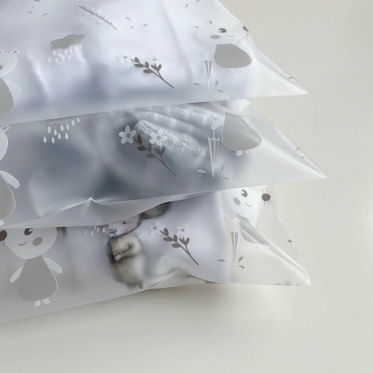 Bobbin & Bumble Hospital Bag Organiser Pouches - Unisex Grey