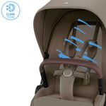 Maxi-Cosi Fame Pushchair & Carrycot - Oak Truffle (2026 Model)