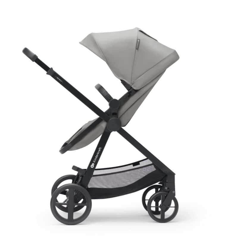 Kinderkraft 4in1 Newly Travel System with Isofix Base - Grey