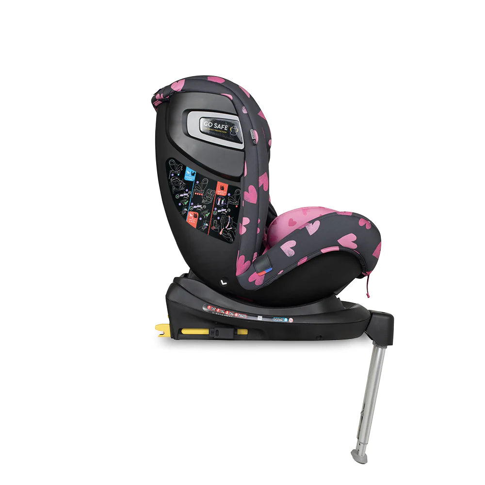 Cosatto All in All 360 Rotate Car Seat - Charcoal Lighthearted
