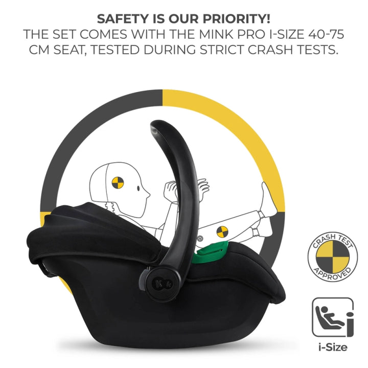 Kinderkraft Esme Luxury Newborn Travel System & Home Bundle - Beige