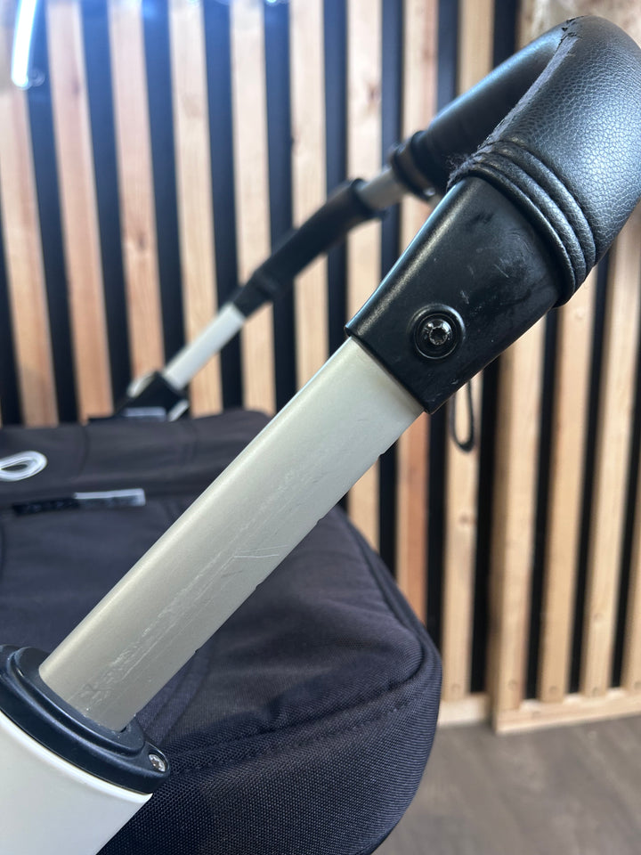 PRE LOVED Bugaboo Donkey2 Twin Bundle - Black/Grey Melange