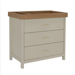 Babymore Mira 2 Piece Nursery Room Set – Cashmere Warm Oak