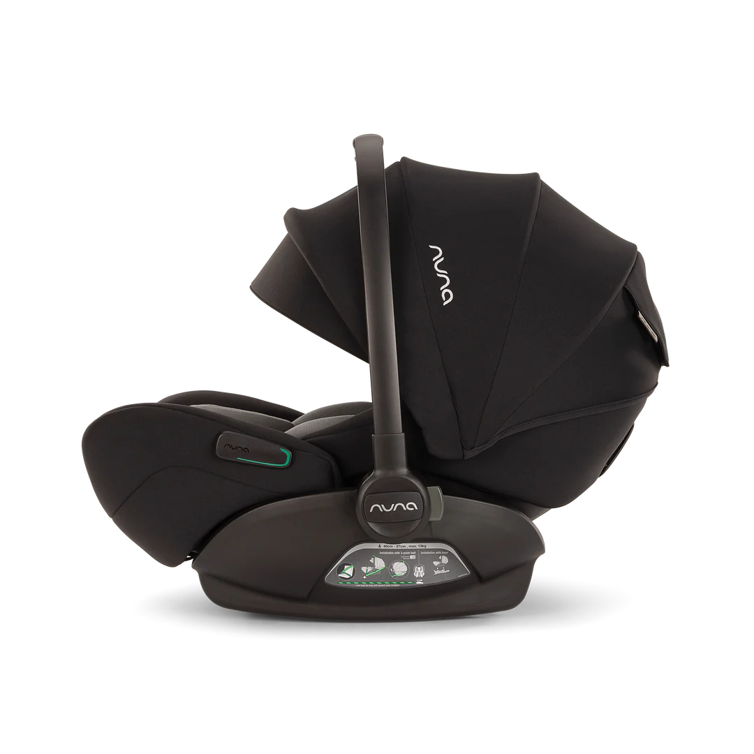 Nuna MIXX next, Arra Flex + Base Curv Travel System Bundle - Caviar