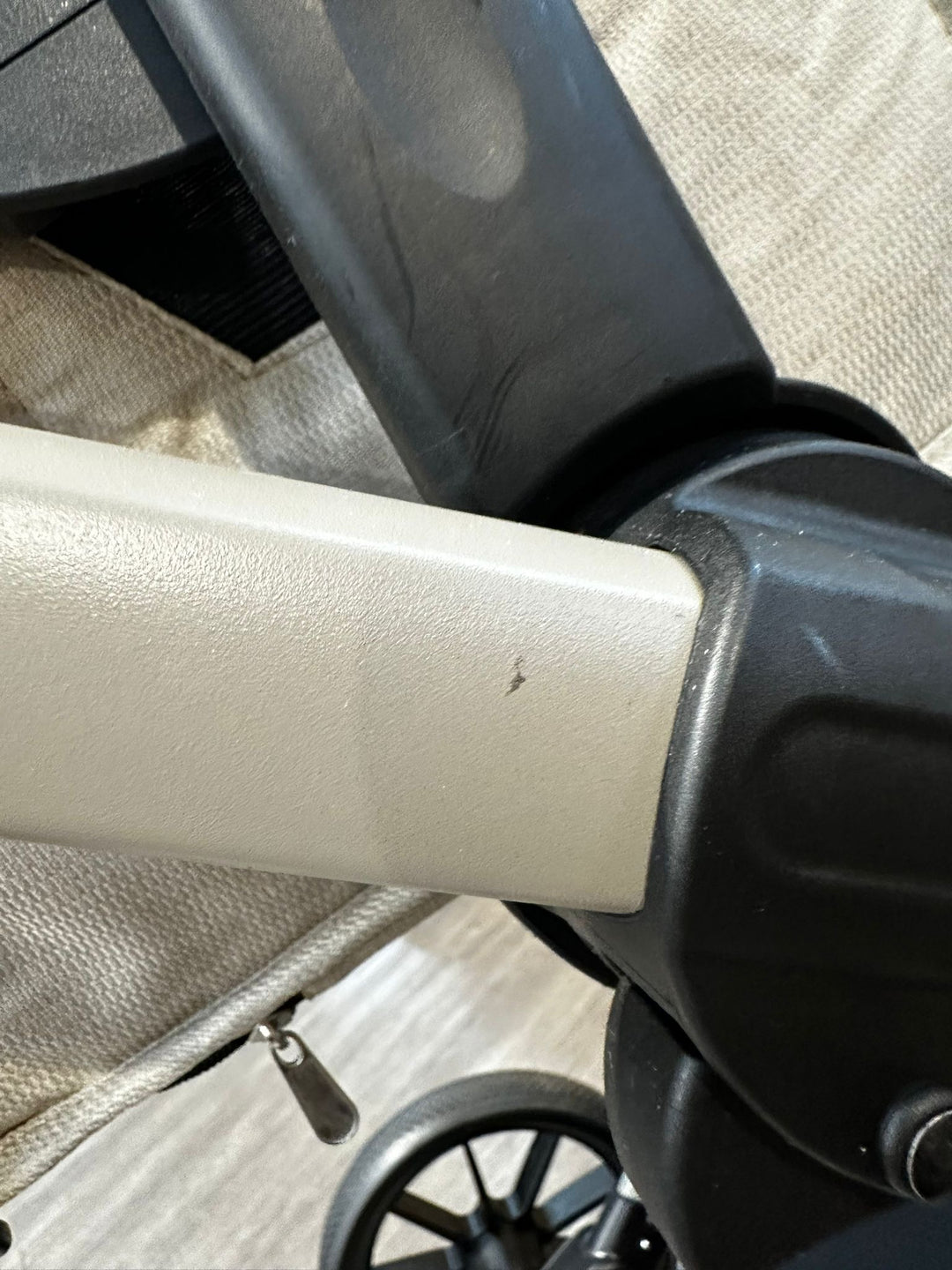 PRE LOVED My Babiie MB33 Twin Pushchair - Ivory