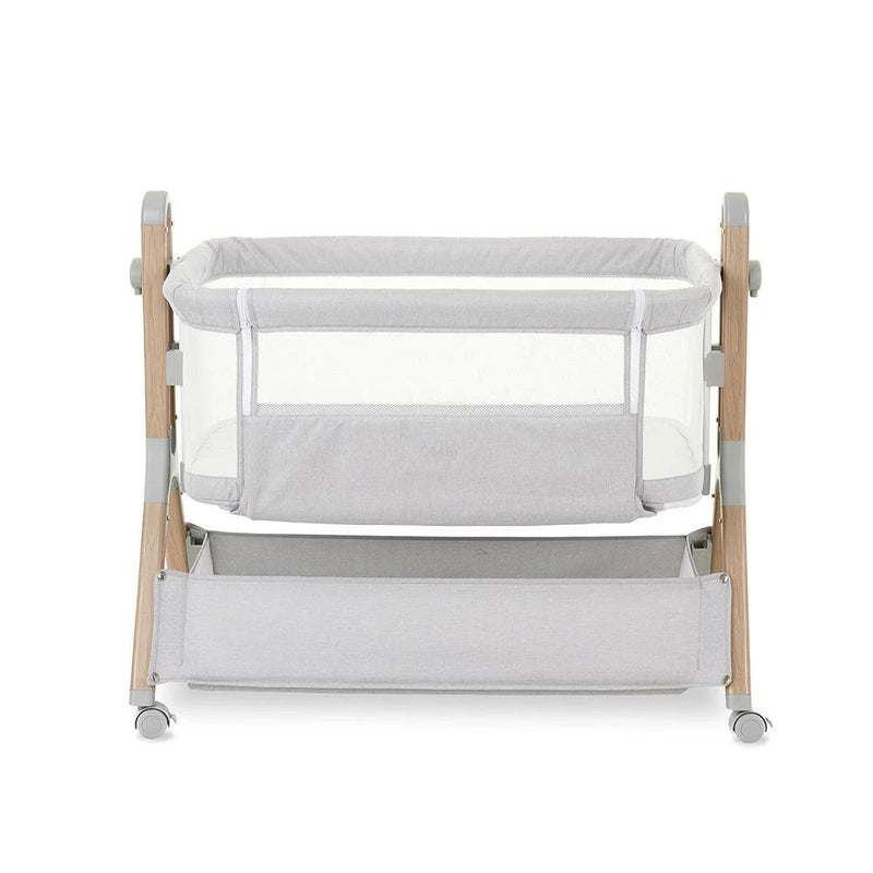 Obaby Cloud Bedside Crib - Grey