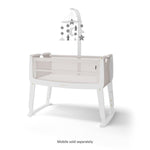 SnuzPod Studio Bedside Crib - Paris (White)