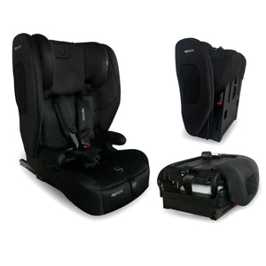My Babiie MBCS80 Foldable Toddler to Booster R129 Car Seat with Isofix - Black