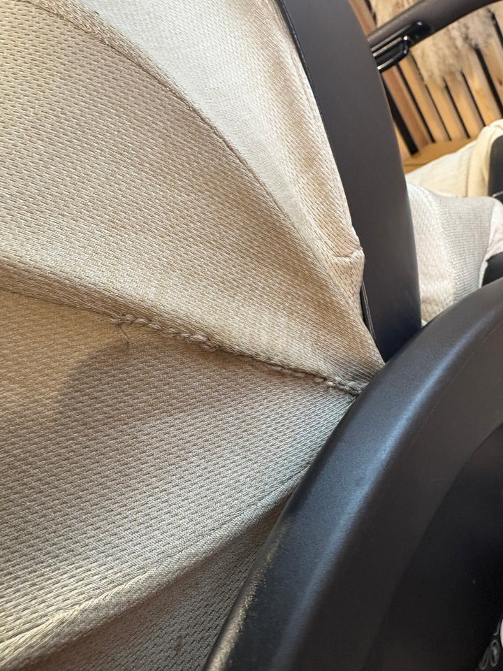 PRE LOVED iCandy Peach 7 w/ Cocoon Car Seat Travel System - Biscotti