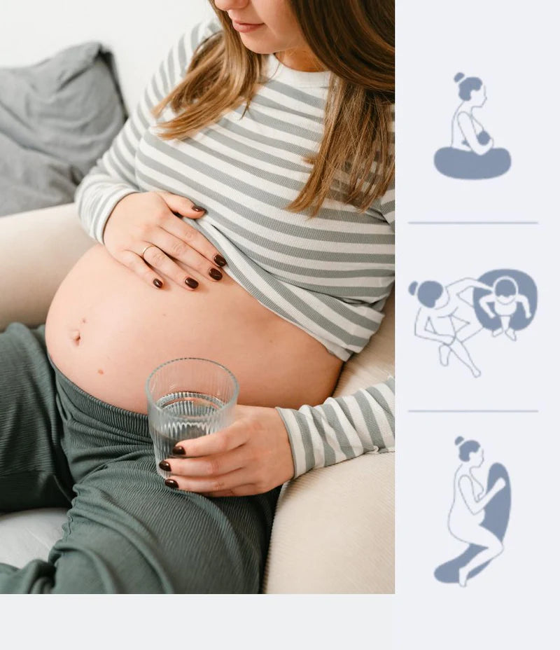 Doomoo Buddy Pregnancy Pillow - Corduroy Sand