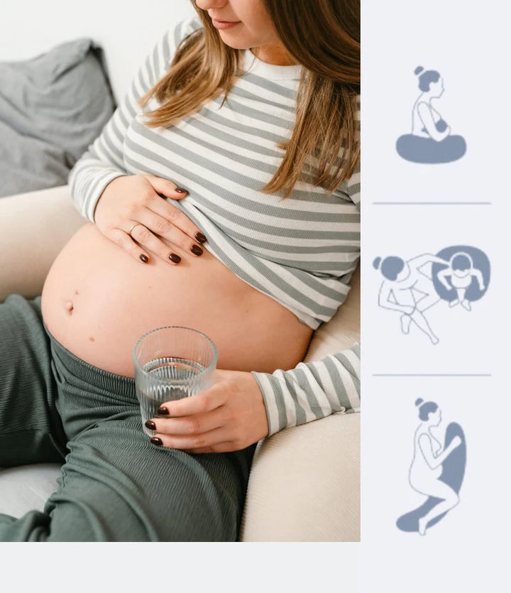 Doomoo Buddy Pregnancy Pillow - Corduroy Sand