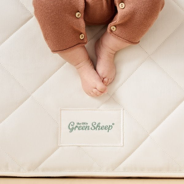 The Little Green Sheep Twist Natural Cot Mattress 70x140cm
