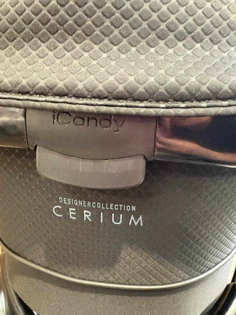PRE LOVED iCandy Peach 7 Pram, Pushchair & Accessories - Cerium