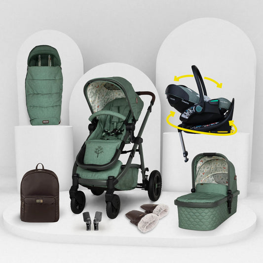 Cosatto Wow 3 Rotate & Recline Cozy Bundle - Meadow