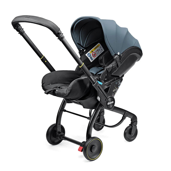 Doona X Recline Car Seat Stroller with Isofix Base Bundle Ocean Bl Bambinosandbeyond