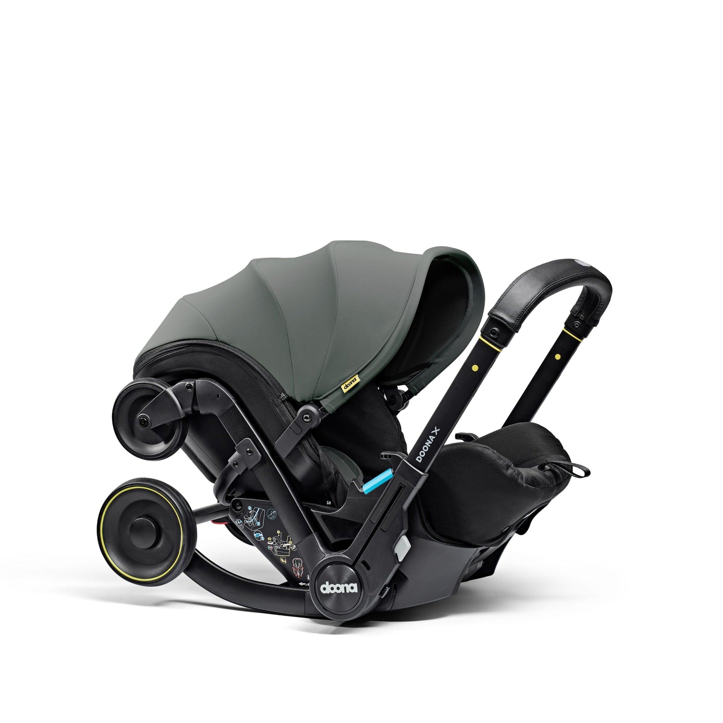 Doona X Car Seat & Stroller - Slate Green/Forest Grey + FREE Essentials Bag Worth £54.99!