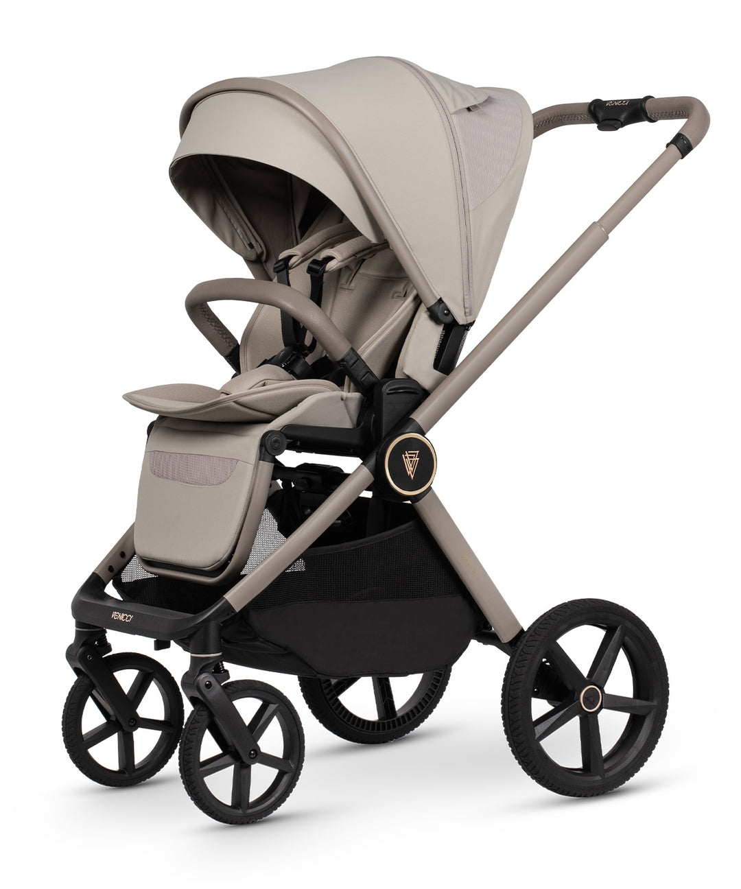 Venicci Upline3 11 Piece Pram Bundle - Pebble