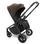 My Babiie MB450i 3in1 Travel System with Rotating Car Seat + Base - Chocolate