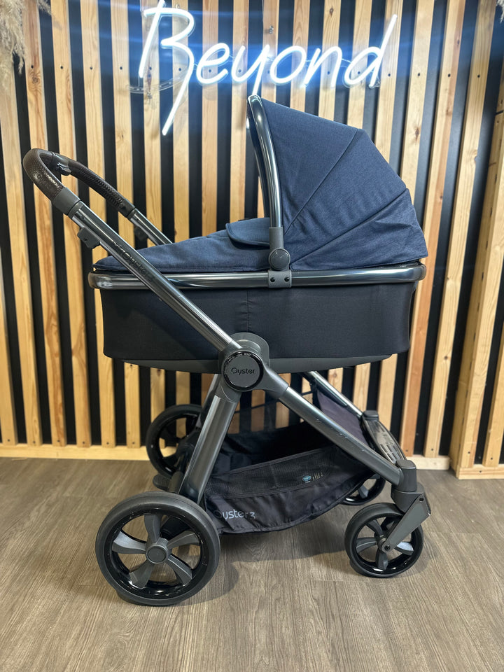 PRE LOVED Babystyle Oyster3 Pram + Pushchair - Rich Navy