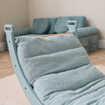 Tutti Scala Montessori Pikler Play Arch & Cushion - Ocean Stone
