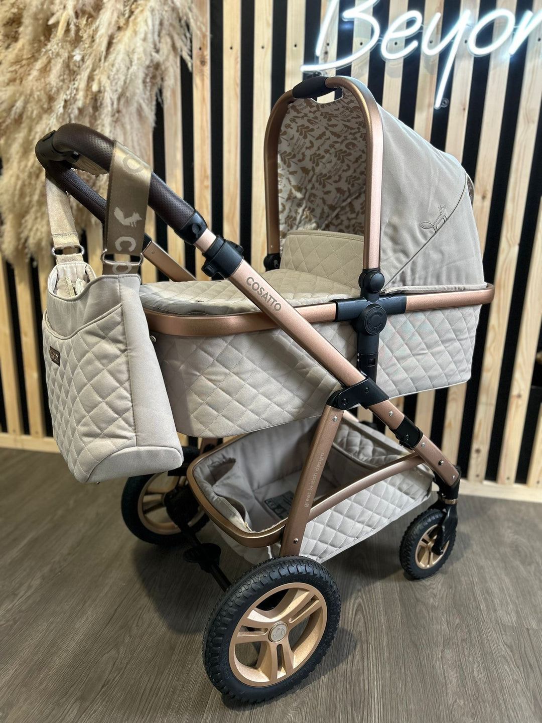 PRE LOVED Cosatto Wow 2 Pram, Pushchair & Accessory Bundle - Whisper