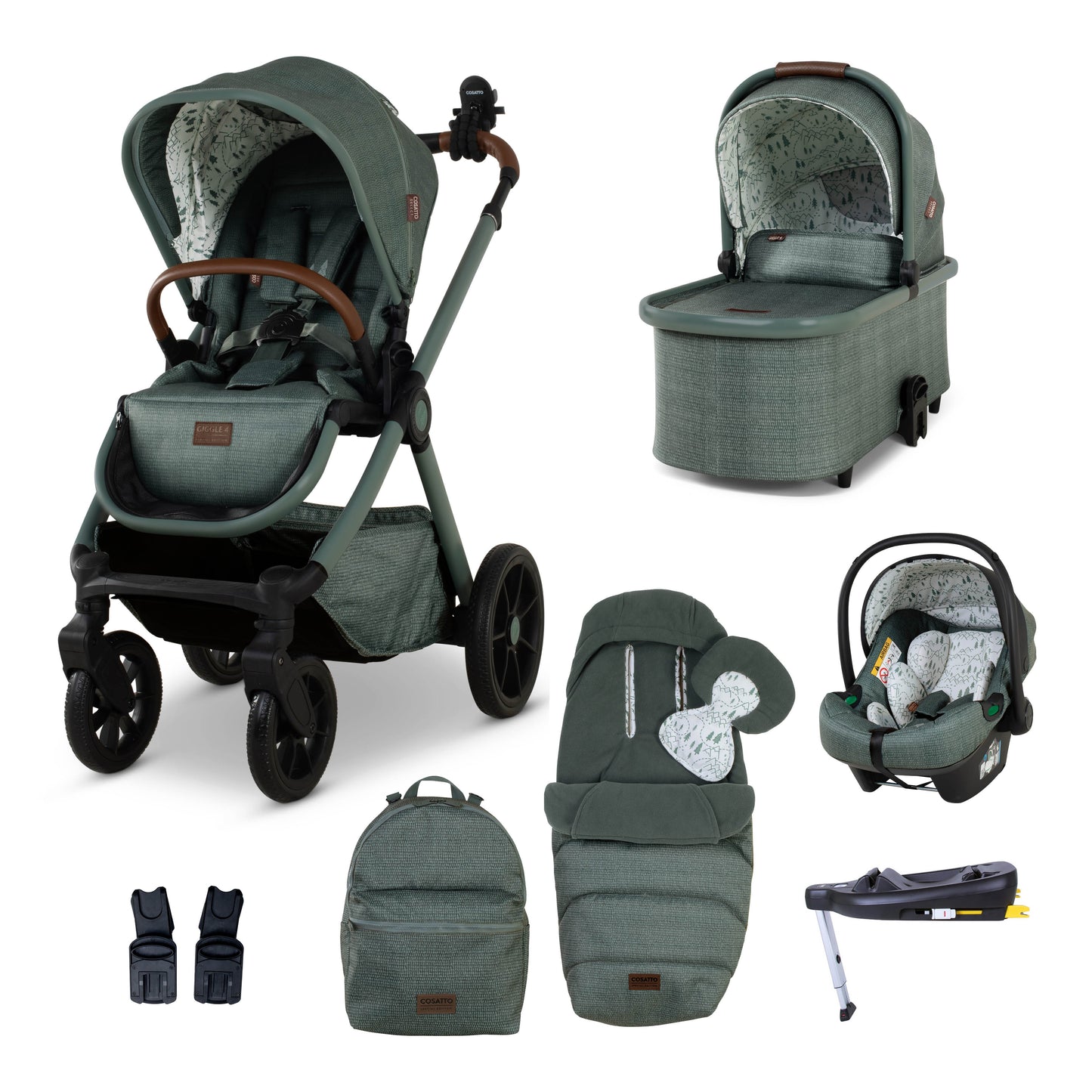 Cosatto Giggle 4 Special Edition Everything Bundle - Tiny Treetops
