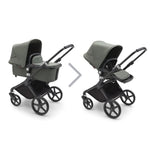 Bugaboo Fox Cub Complete Pushchair + Carrycot - Forest Green