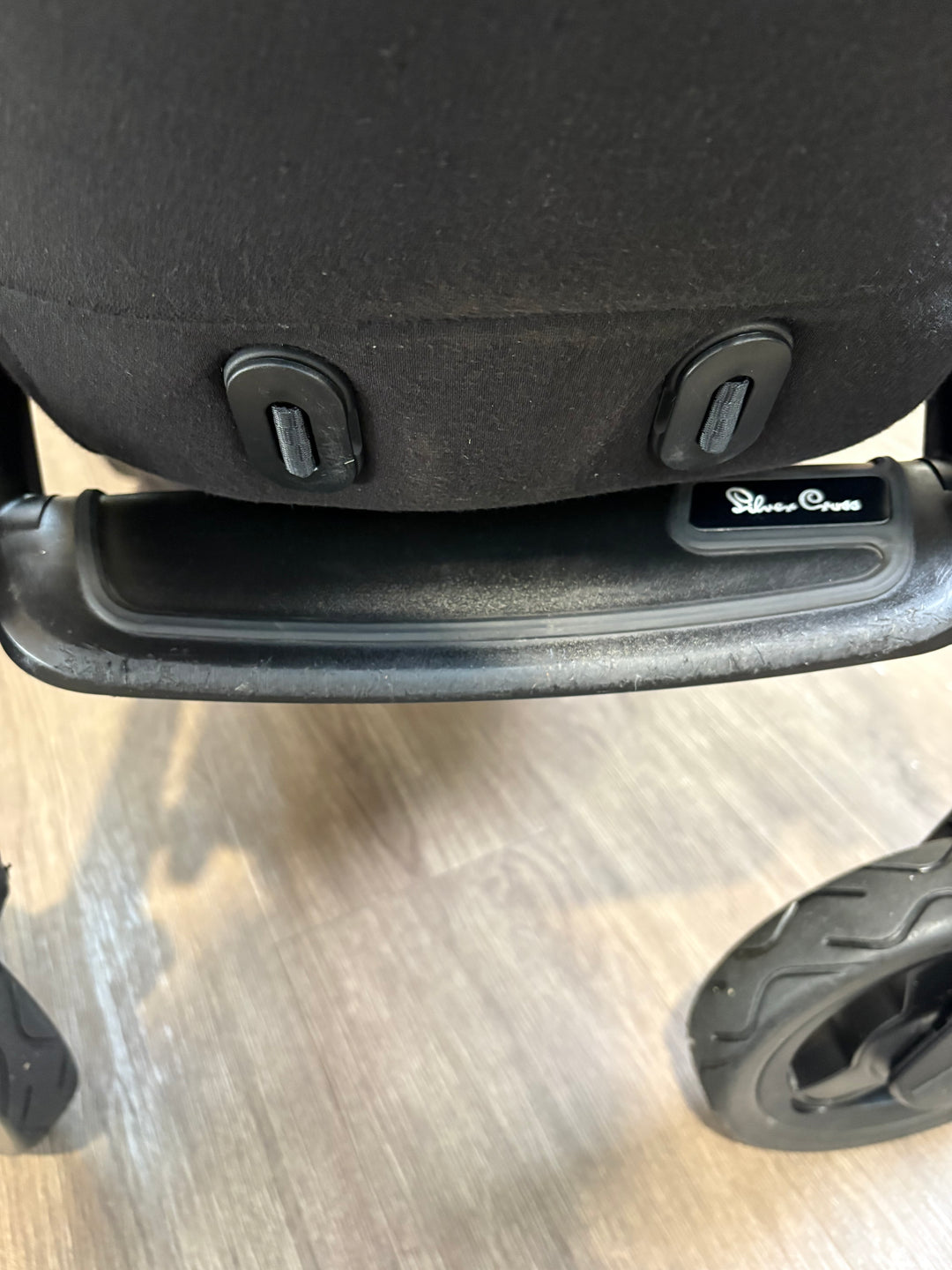 PRE LOVED Silver Cross Wave Double Travel System - Charcoal